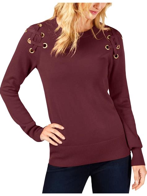 Michael michael kors lace up sweater + FREE SHIPPING